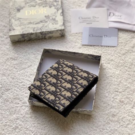 mens dior wallet|christian dior wallets men.